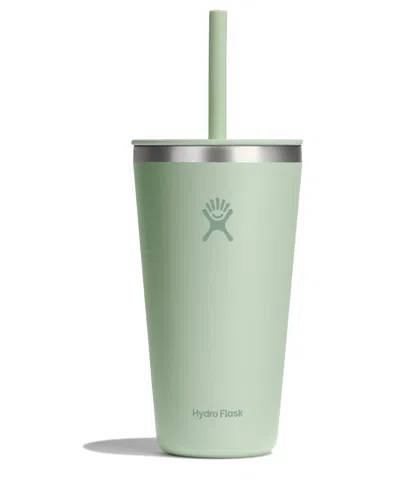 Hydro Flask 28 oz All Around Tumbler Straw Lid In Green
