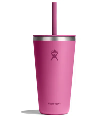 Hydro Flask 28 oz All Around Tumbler Straw Lid In Pink
