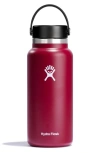 Hydro Flask 32-ounce Wide Mouth Cap Water Bottle In Berry