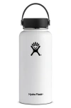 Hydro Flask 32-ounce Wide Mouth Cap Water Bottle In White