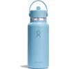 Hydro Flask 32-ounce Wide Mouth Flex Straw Cap Water Bottle In Geyser
