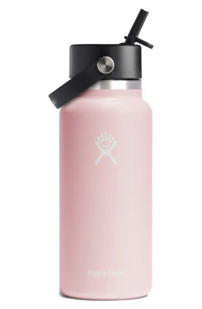 Hydro Flask 32-ounce Wide Mouth Flex Straw Cap Water Bottle In Trillium