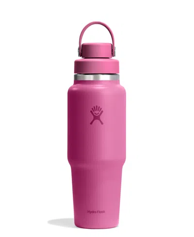 Hydro Flask 32 Oz. Wide Mouth Flex Chug Cap Travel Bottle In Pink