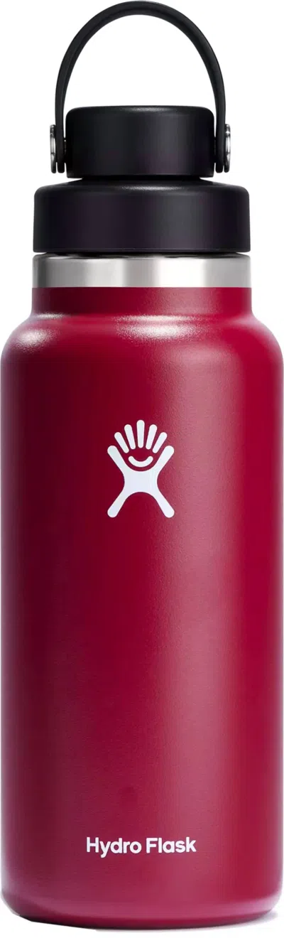 Hydro Flask 32 oz Wide Mouth With Chug Cap In Berry In Pink
