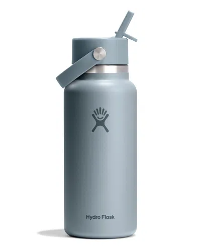 Hydro Flask 32 oz Wide Mouth With Flex Straw Cap In Blue