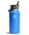 Hydro Flask 24 oz Standard Mouth With Flex Straw Cap In Cascade