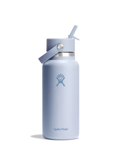 Hydro Flask 32 oz Wide Mouth With Flex Straw Cap In Blue