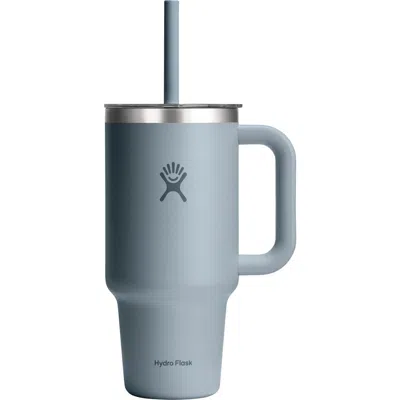 Hydro Flask 32-ounce Clear Lid Travel Tumbler In Blue