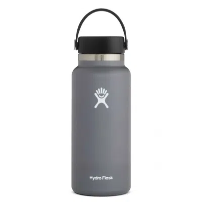 Hydro Flask 32oz Wide Mouth Water Bottle In Stone In White