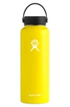 Hydro Flask 40-ounce Wide Mouth Cap Water Bottle In Amethyst