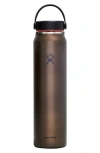 Hydro Flask 40-ounce Wide Mouth Cap Water Bottle In Obsidian