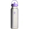 Hydro Flask 40-ounce Wide Mouth Flex Straw Cap Water Bottle In Violet