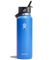 Hydro Flask 40-ounce Wide Mouth Flex Straw Cap Water Bottle In Cascade