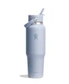 Hydro Flask 40 Oz. Wide Mouth Flex Straw Travel Bottle In Surf