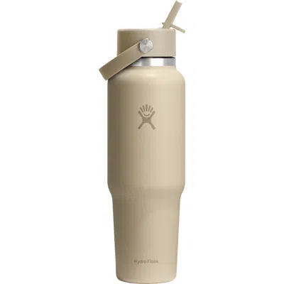 Hydro Flask 40-ounce Wide Mouth With Flex Straw Cap In Brown