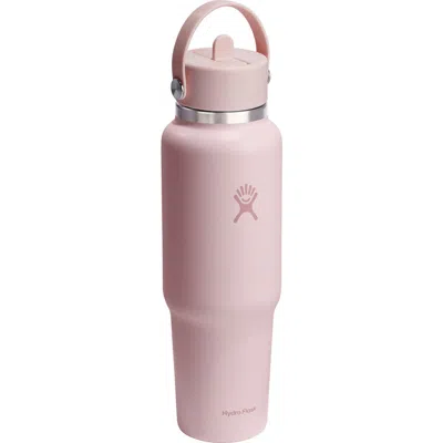 Hydro Flask 40-ounce Wide Mouth With Flex Straw Cap In Pink