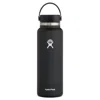 Hydro Flask 40oz Wide Mouth Cap In Black In Black