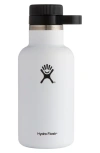 Hydro Flask 40-ounce Wide Mouth Cap Bottle In White