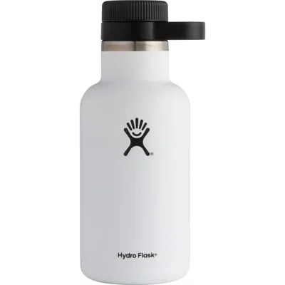 Hydro Flask 40-ounce Wide Mouth Cap Bottle In White