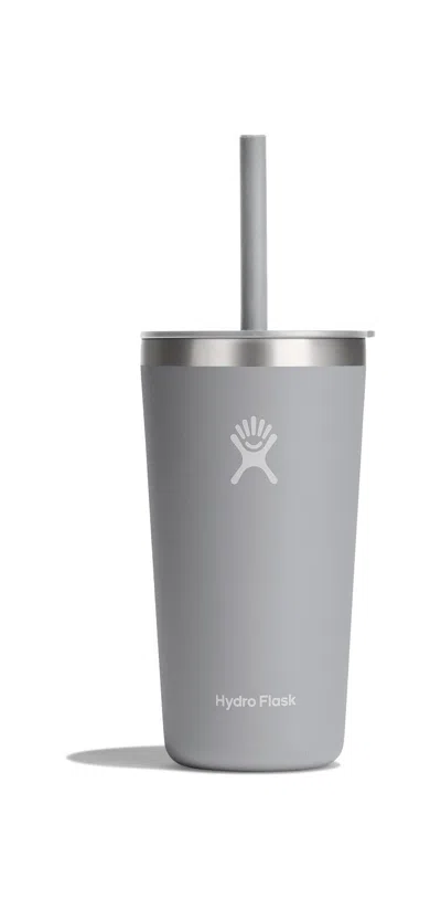 Hydro Flask All Around Tumbler With Lid And Straw - 20 oz In Gray