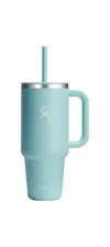 Hydro Flask All Around Tumbler With Lid And Straw - 40 oz - Dew In Blue