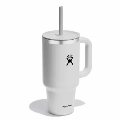 Hydro Flask Insulated Travel Tumbler With Lid And Double Wall, 32 oz - Trillium In White