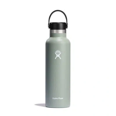 Hydro Flask Insulation Standard Mouth Water Bottle With Flex Cap, 21 oz In Agave