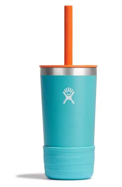 Hydro Flask Kids' 12-ounce Tumbler With Straw Lid In Blue