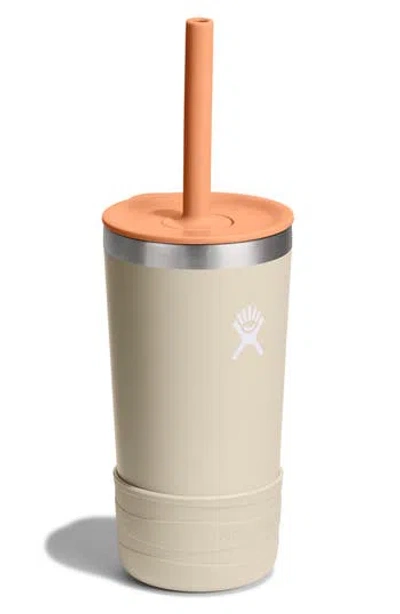 Hydro Flask Kids' 12-ounce Tumbler With Straw Lid In Neutral