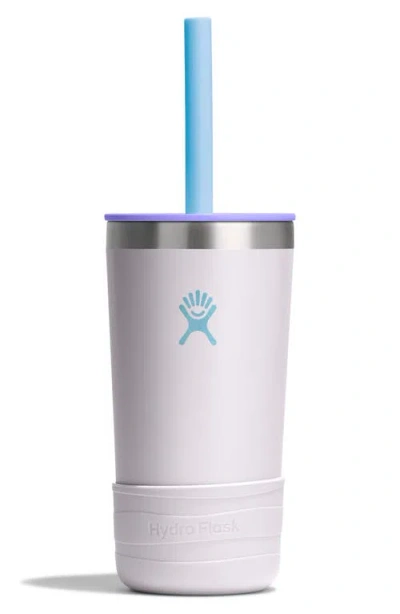 Hydro Flask Kids' 12-ounce Tumbler With Straw In Pink