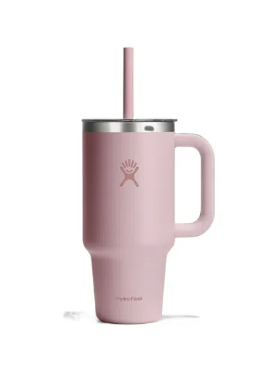 Hydro Flask Logo-print Travel Tumbler In Pink