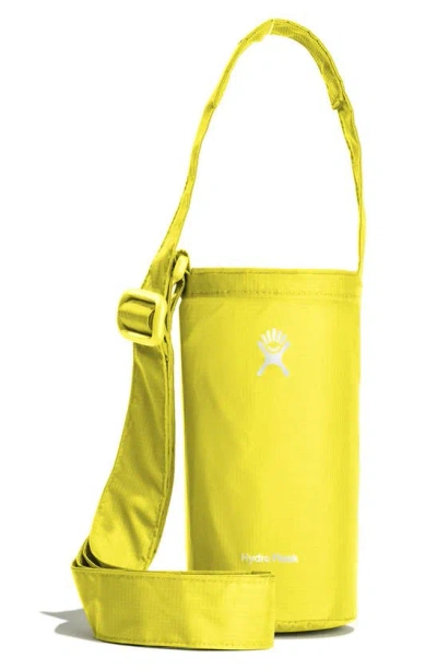 Hydro Flask Medium Packable Water Bottle Sling In Yellow