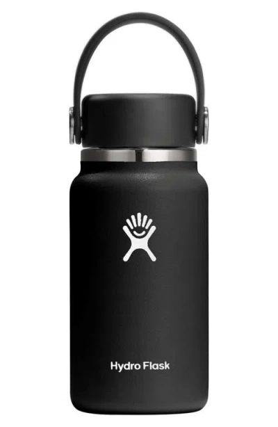 Hydro Flask Micro Hydro Mini Water Bottle In Black At Urban Outfitters