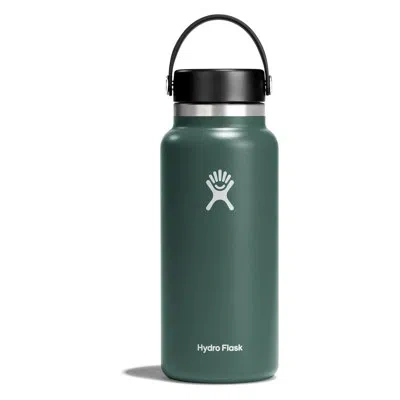 Hydro Flask Vacuum Insulated Wide Mouth Water Bottle In Fir Green