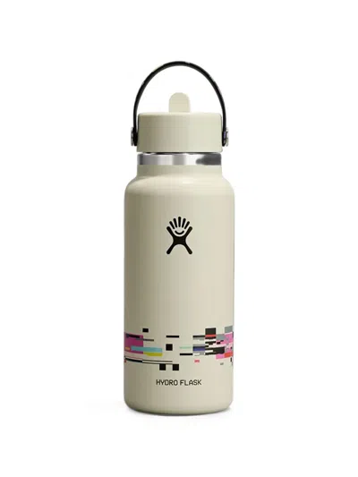 Hydro Flask Wide Flex Straw Cap Water Bottle 710ml In Neutral