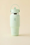 Hydro Flask Wide Mouth Flex Straw 24 oz Water Bottle In Aloe At Urban Outfitters In Green