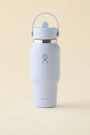 Hydro Flask Wide Mouth Flex Straw 24 oz Water Bottle In Surf At Urban Outfitters In Blue