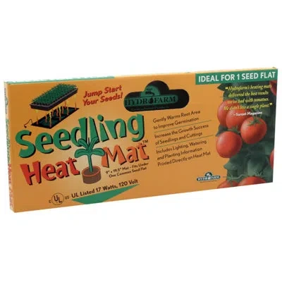 Hydrofarm 17w Seedling Propagation Mat In Black