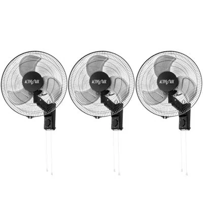 Hydrofarm 23" Oscillating Personal Fan In Black