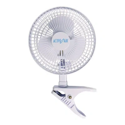 Hydrofarm 8'' Clip Fan In White
