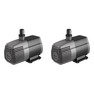 Hydrofarm Active Aqua Submersible Pond Water Pump In Gray