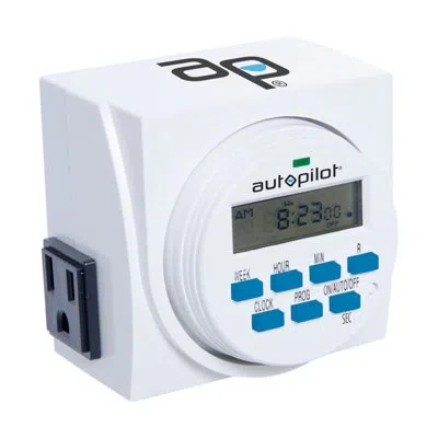 Hydrofarm Dual Outlet Digital Programmable Timer