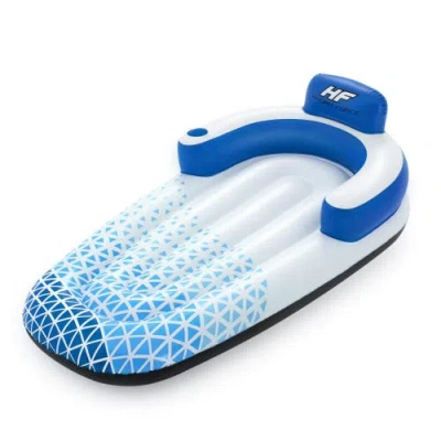 Hydro-force Hydro Force Indigo Wave Pool Lounge Float, 72 Inches In Blue