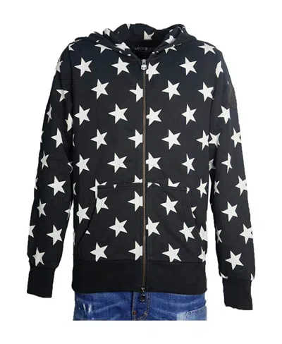 Hydrogen Hooded Casual Jacket In Black