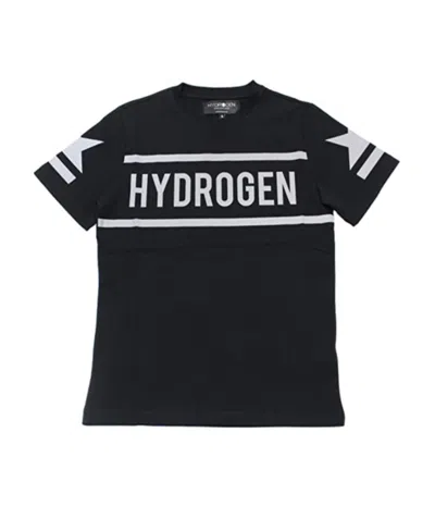 Hydrogen Logo T-shirt In Black