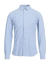 Hydrogen Man Shirt Light Blue Size M Polyamide, Elastane