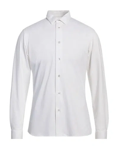 Hydrogen Man Shirt White Size M Polyamide, Elastane