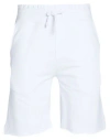 Hydrogen Man Shorts & Bermuda Shorts White Size 3xl Cotton In White
