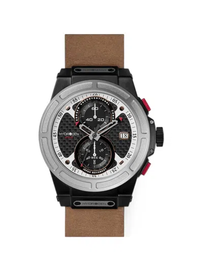 Hydrogen Otto Chrono 44mm Watch In Schwarz