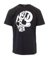 Hydrogen Print T-shirt In Black